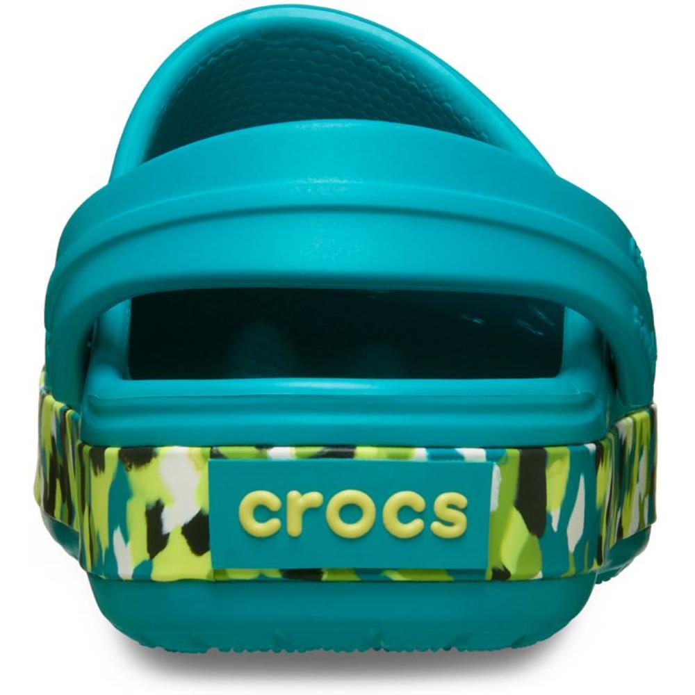 Crocs Kids' Crocband Glow Confetti Band Clog