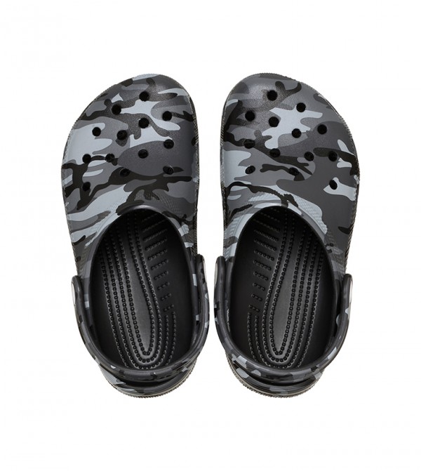 Crocs ბავშვის კლოგი Kids' Classic Camouflage Clog