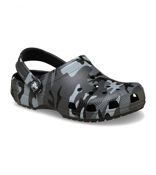 Crocs ბავშვის კლოგი Kids' Classic Camouflage Clog