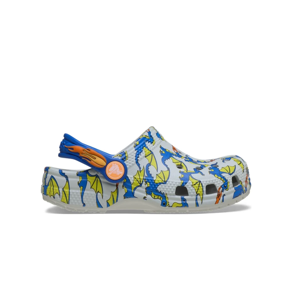 Crocs Toddler Classic Dragon Graphic