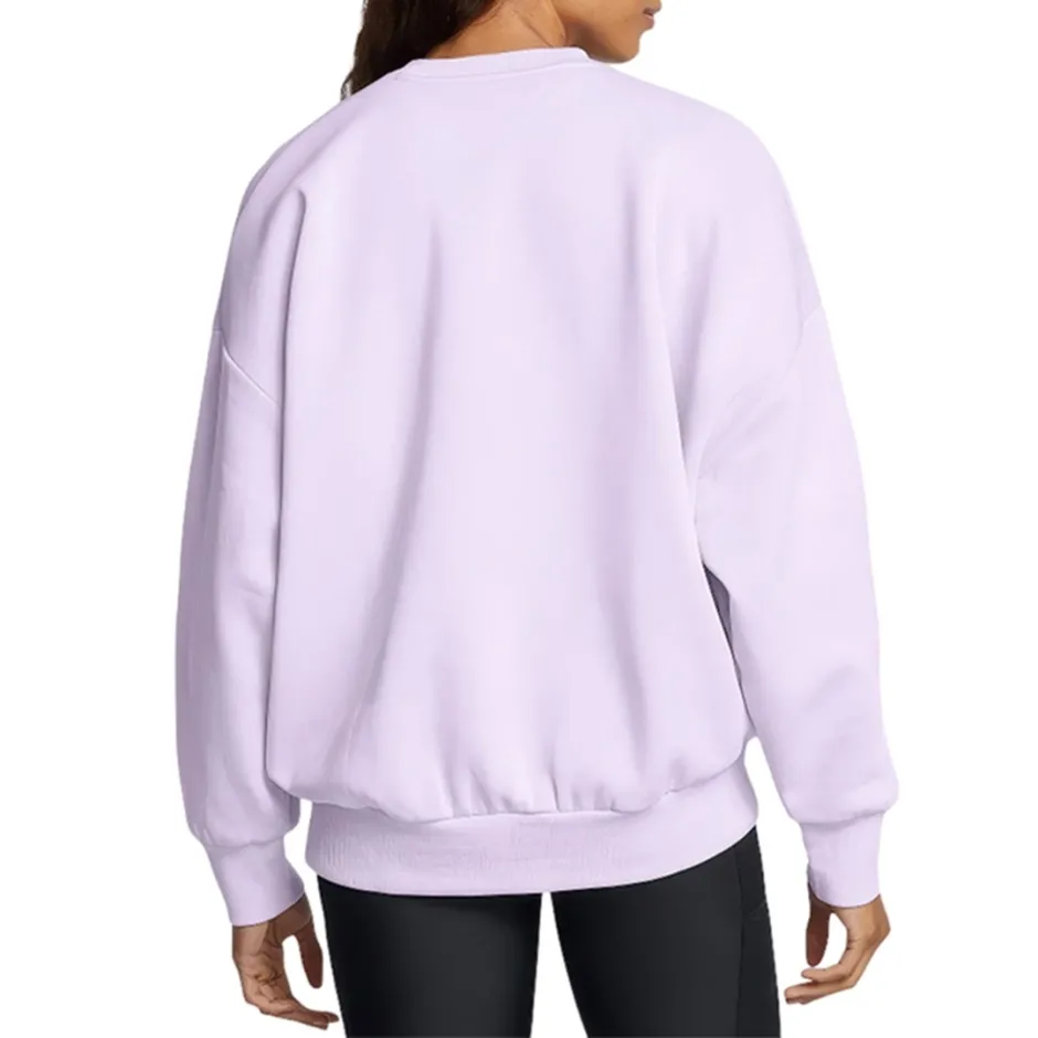 Under Armour ქალის ჯემპრი Rival Fleece WordmarkOS Crew