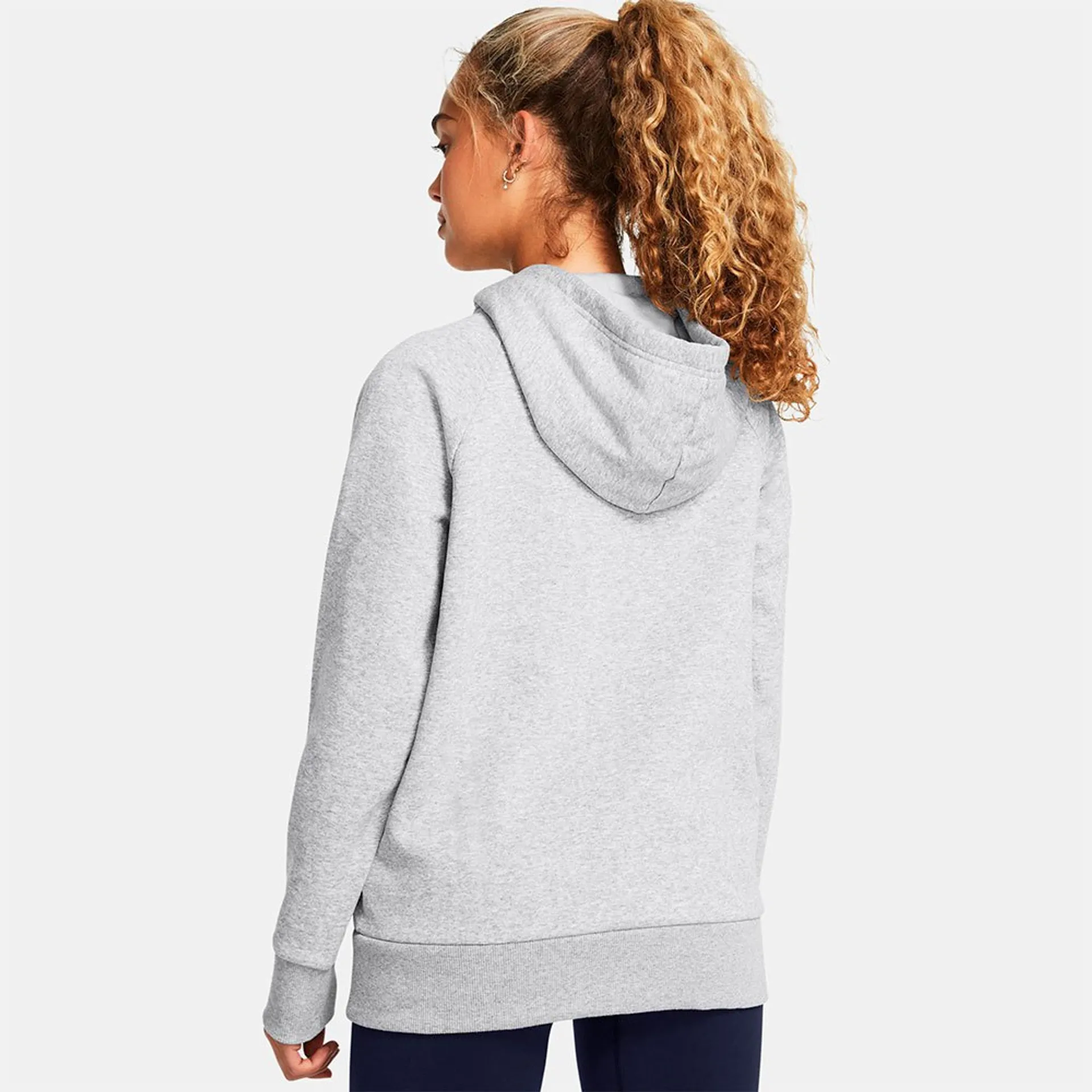 Under Armour ქალის ჰუდი Rival Fleece Wordmark Hoodie