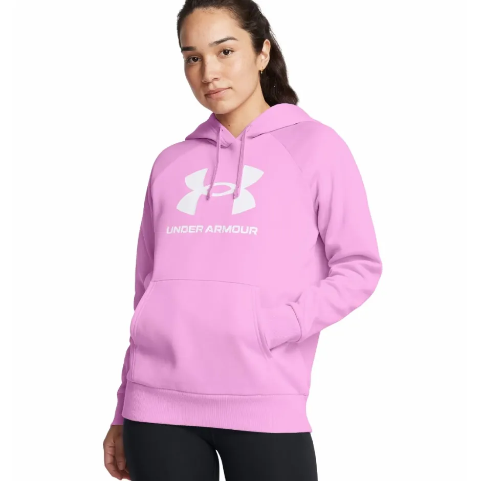 Under Armour ქალის ჰუდი UA Rival Fleece Big Logo HD