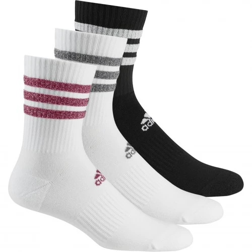 Adidas მამაკაცის წინდა 3S GLAM CRW WMS