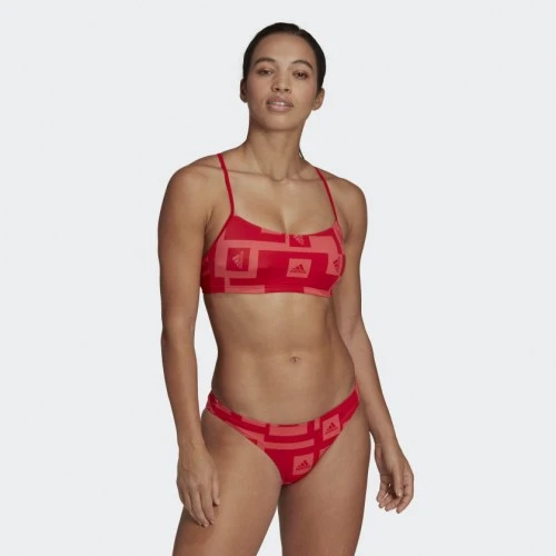 Adidas ქალის საცურაო კოსტიუმი BARS AOP BIKINI