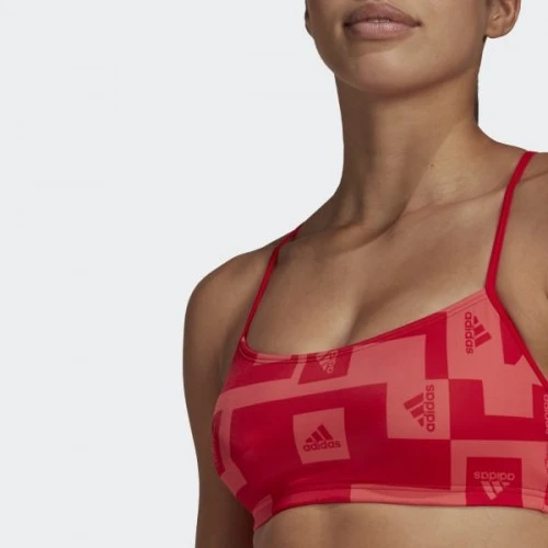 Adidas ქალის საცურაო კოსტიუმი BARS AOP BIKINI