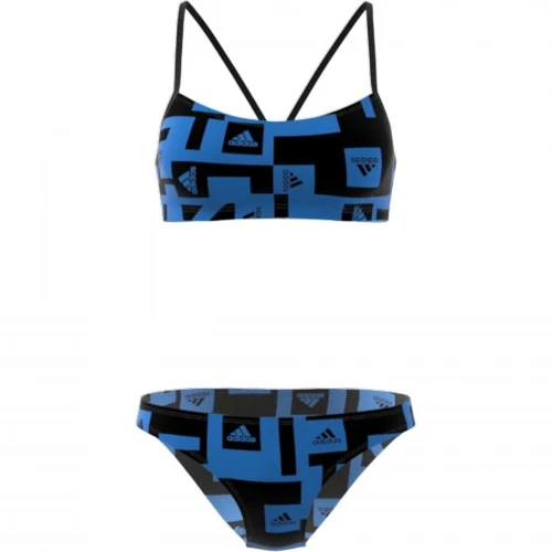 Adidas ქალის საცურაო კოსტიუმი BARS AOP BIKINI