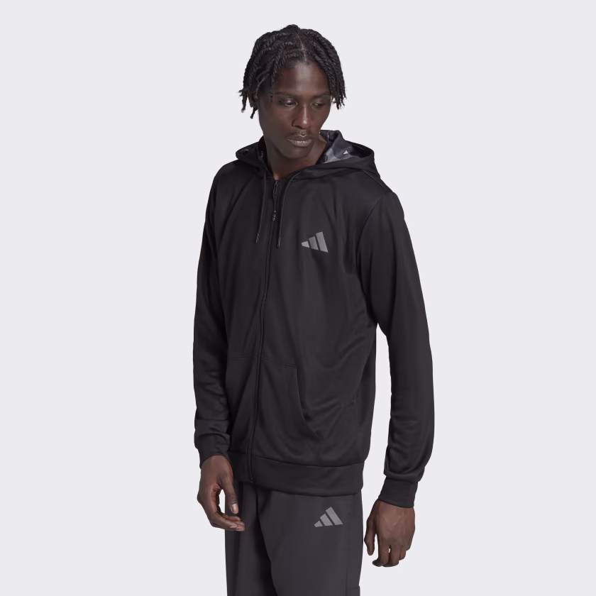 Adidas მამაკაცის ჯემპრი TR-ES+ BL FZ JA