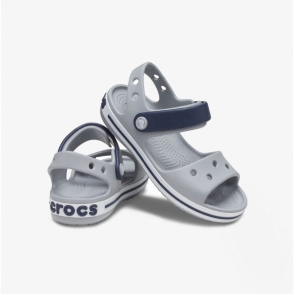 Crocs ბავშვის კლოგი Crocband Sandal Grey