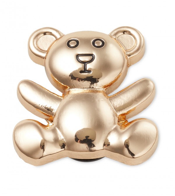 Crocs Gold Teddy Bear
