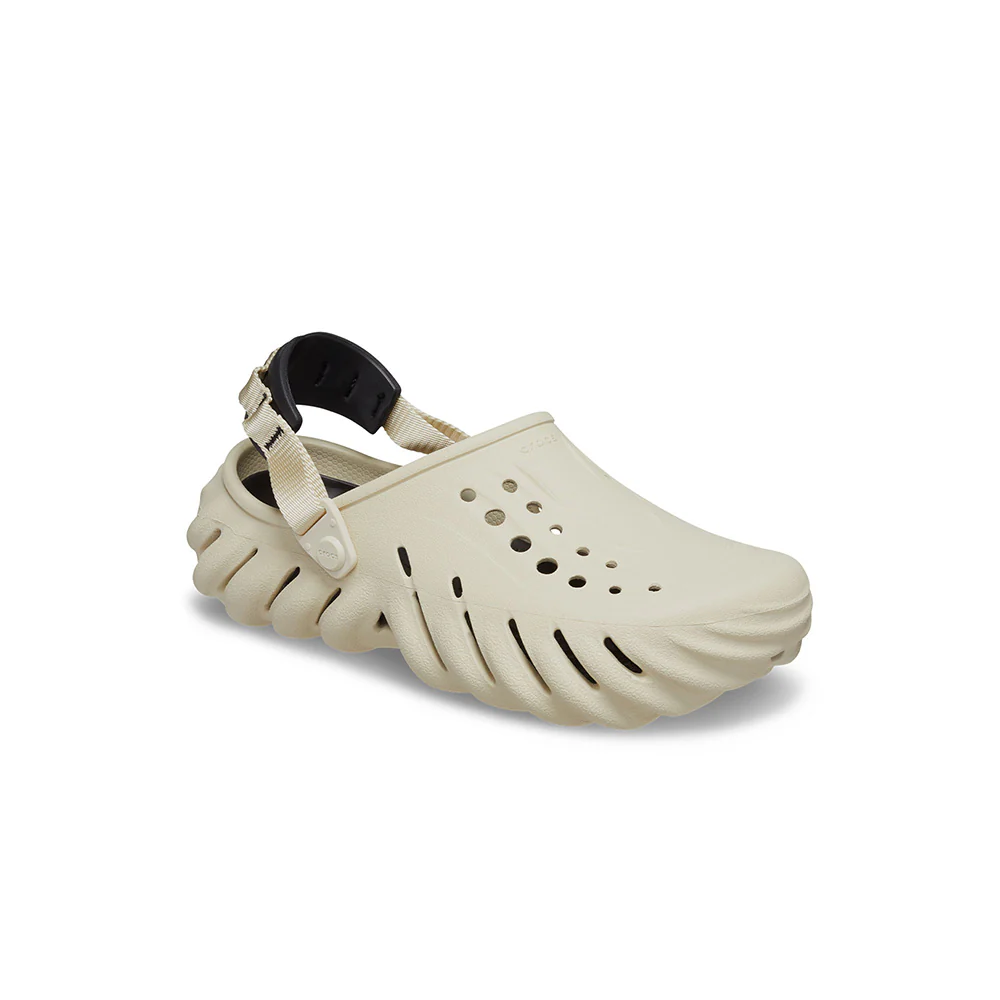 Crocs კლოგი Echo Clog Bone/Blk