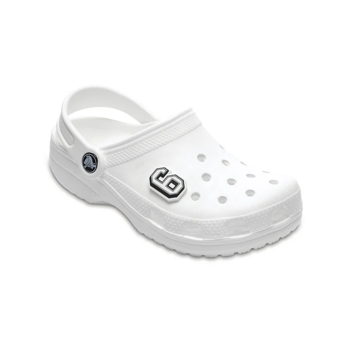 Crocs ჯიბიცი Jibbitz B&W Number 6