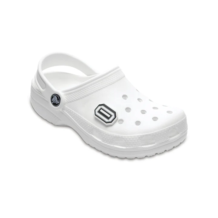 Crocs Jibbitz B&W Number 0
