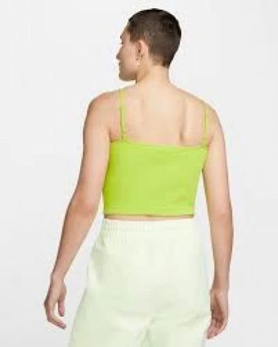 Nike ქალის მაისური W NSW ESSNTL RIB CROP TOP