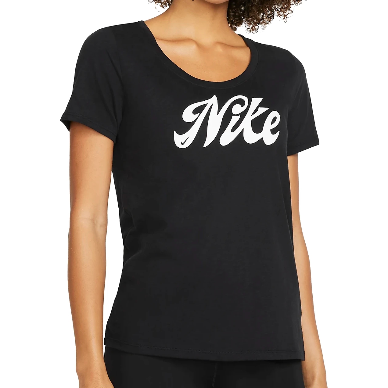Nike ქალის მაისური W NK DF TEE NIKE SCRIPT