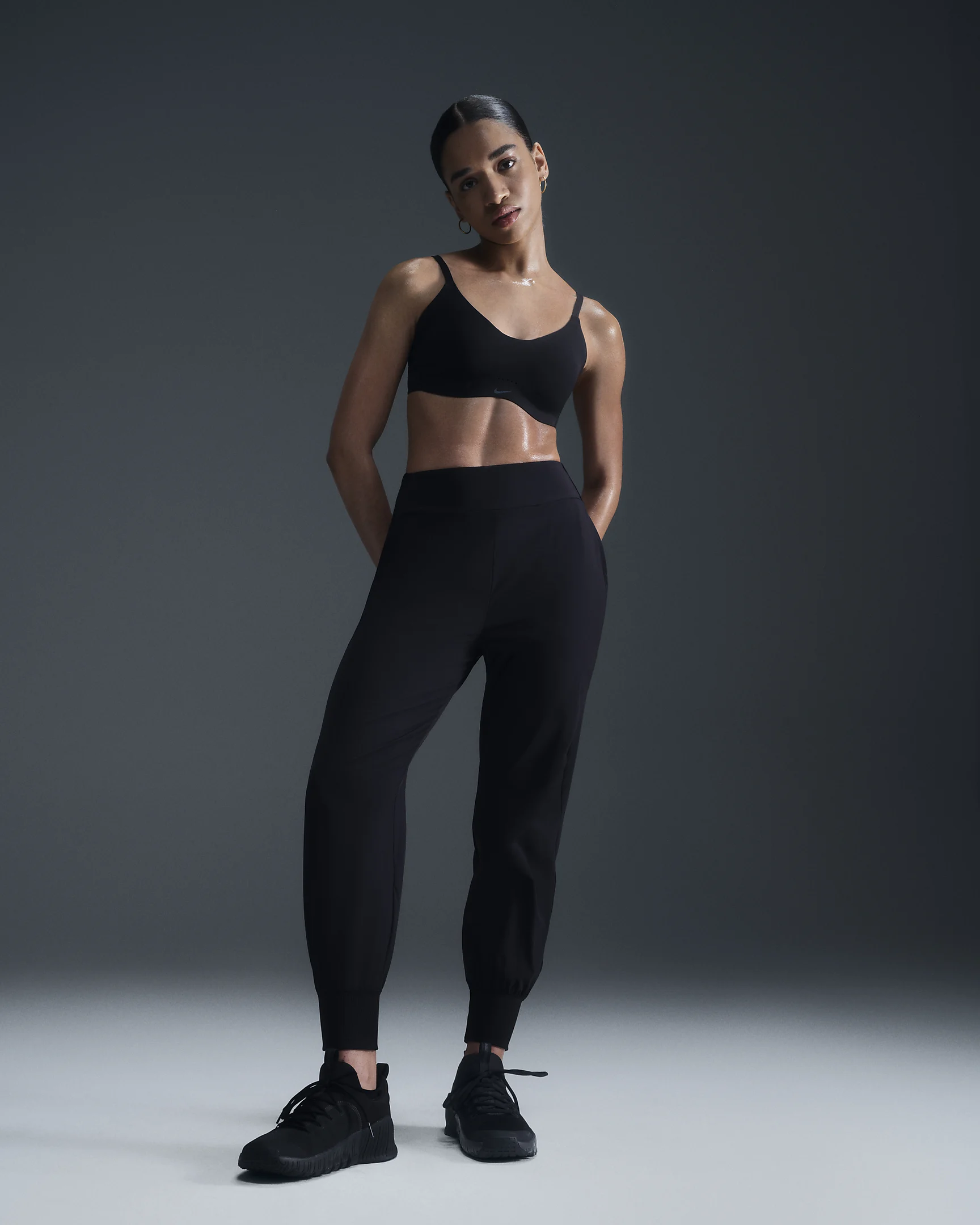 Nike ქალის შარვალი W NK DF BLISS MR 7/8 JOGGER