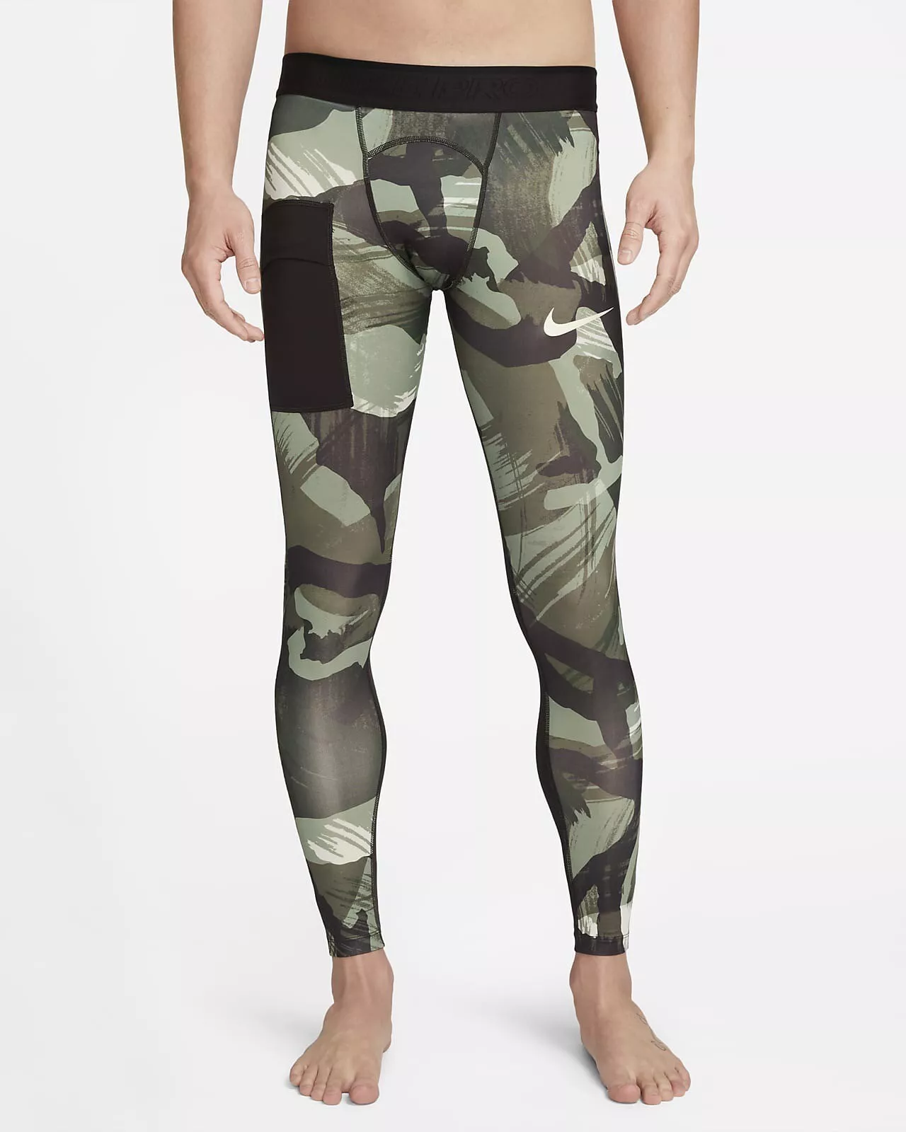 Nike მამაკაცის სპორტული შარვალი M NP DF TIGHT CAMO