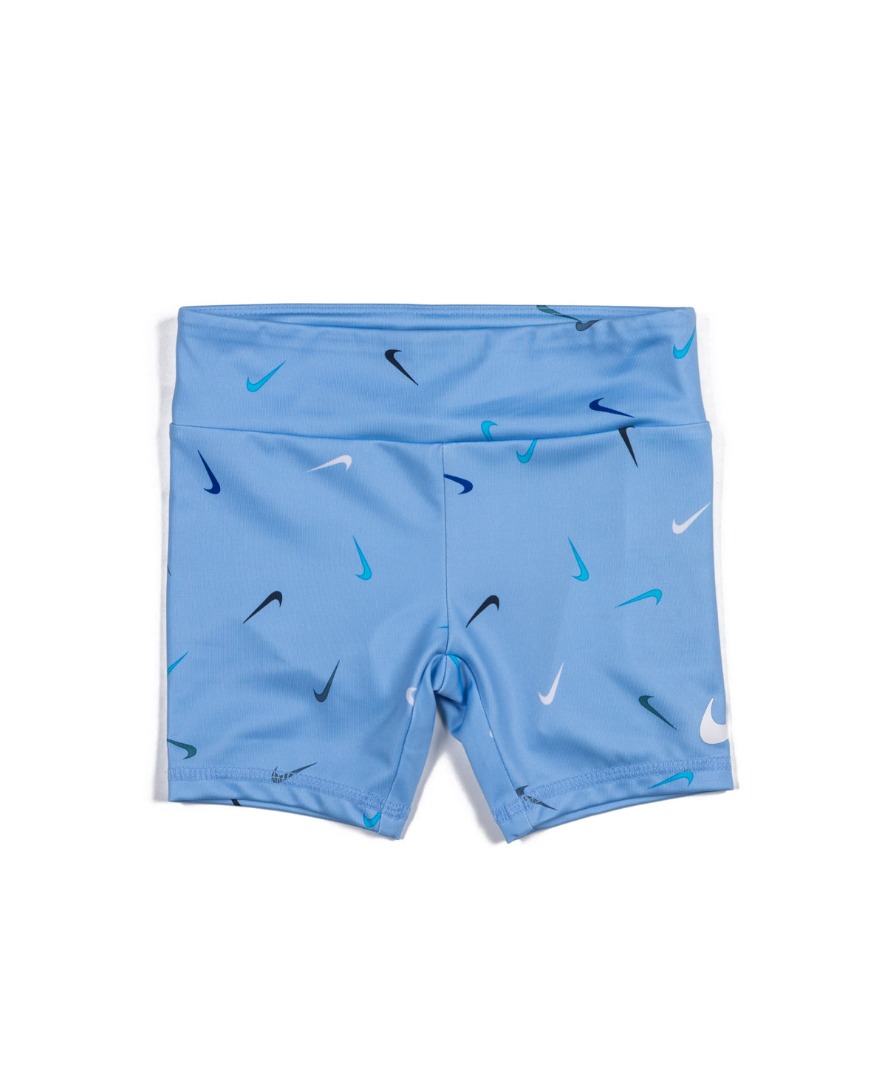 Nike ბავშვის შორტი SNACK PACK SWOOSHFETTI AOP BIKE SHORT