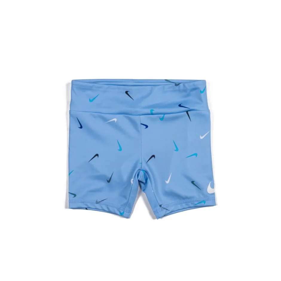 Nike ბავშვის შორტი SNACK PACK SWOOSHFETTI AOP BIKE SHORT