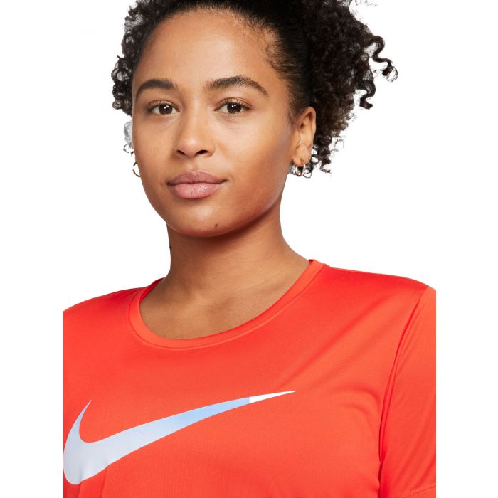 Nike ქალის მაისური W NK ONE DF SWSH HBR SS