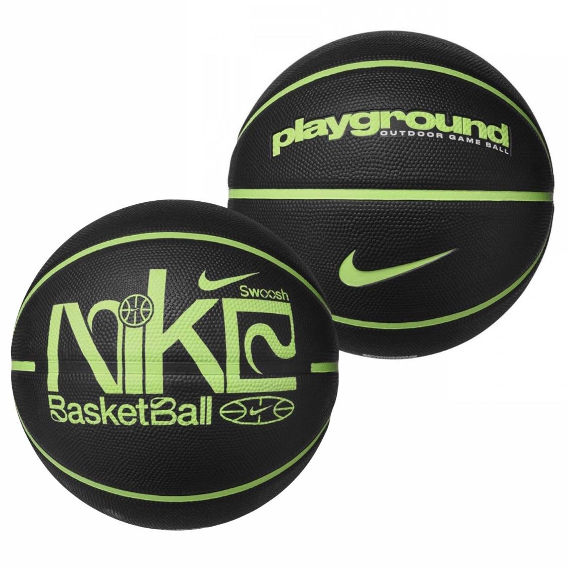 Nike ბურთი NIKE EVERYDAY PLAYGROUND 8P GRAPHIC DEFLATED BLACK/LIME BLAST/LIME BLAST/LIME BLAST 05