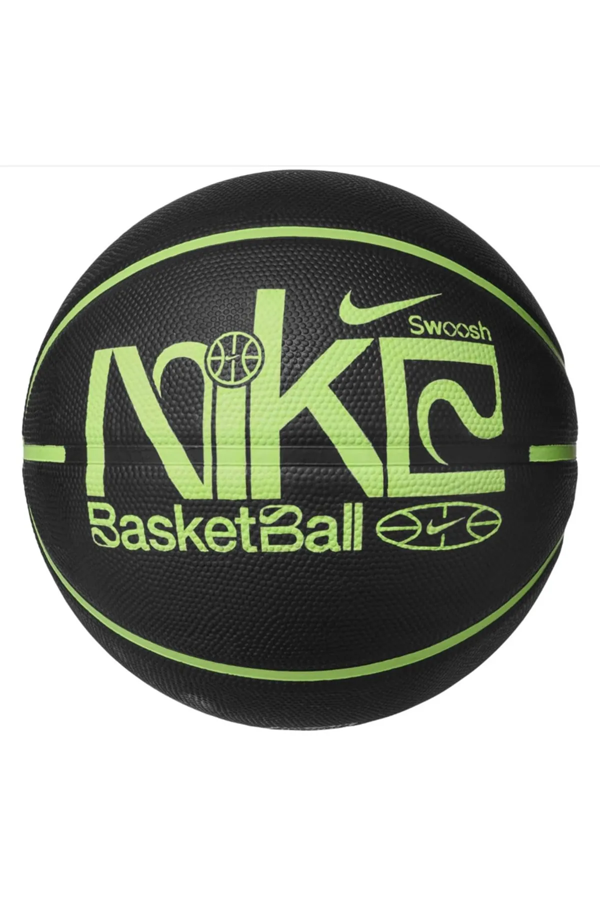 Nike ბურთი NIKE EVERYDAY PLAYGROUND 8P GRAPHIC DEFLATED BLACK/LIME BLAST/LIME BLAST/LIME BLAST 06