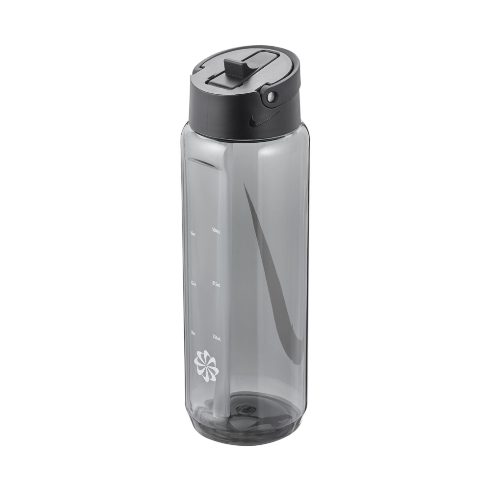 Nike ბოთლი NIKE TR RENEW RECHARGE STRAW BOTTLE 24 OZ ANTHRACITE/BLACK/WHITE 24OZ