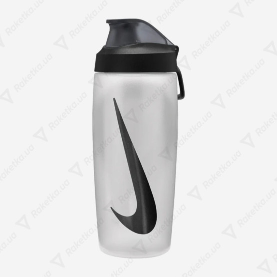 Nike ბოთლი NIKE REFUEL BOTTLE LOCKING LID 18 OZ NATURAL/BLACK/BLACK IRIDESCENT 18OZ