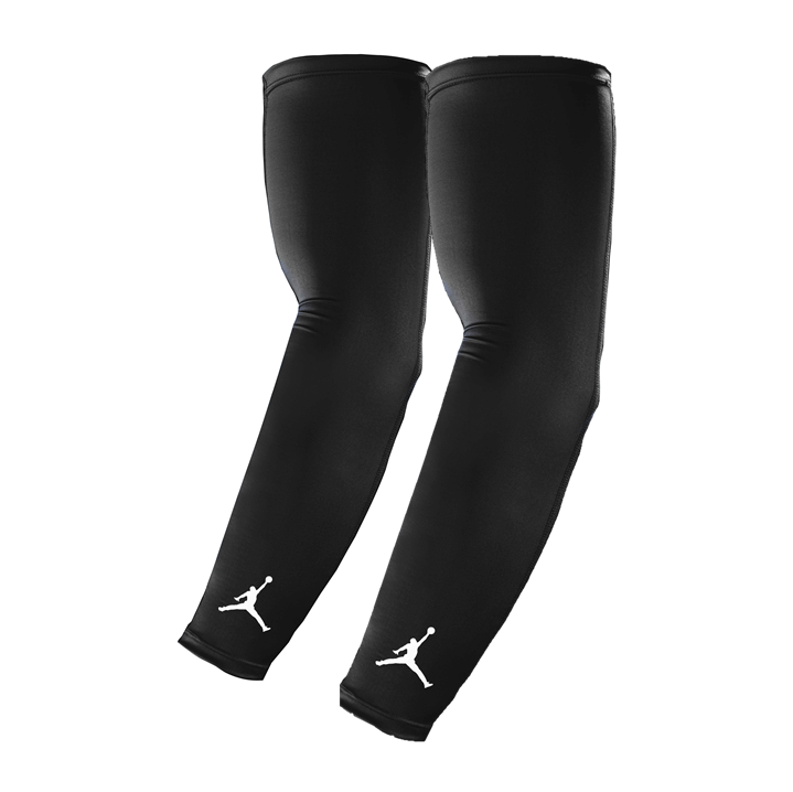 Nike მანჟეტი/აბადოკი JORDAN SHOOTER SLEEVES BLACK/WHITE L/XL