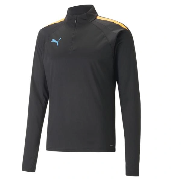 Puma ჯემპრი teamLIGA 1/4 Zip Top PUMA Black-Ultra Or