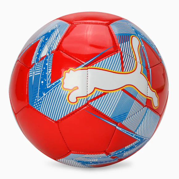 Puma ბურთი Futsal 3 MS ball PUMA Red-PUMA Team Roya