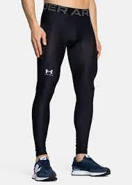 Under Armour მამაკაცის ელასტიკი UA HG Armour Leggings-BLK