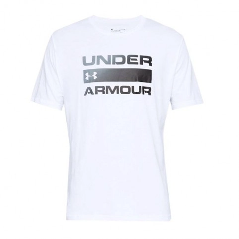 Under Armour მამაკაცის მაისური UA TEAM ISSUE WORDMARK SS-WHT