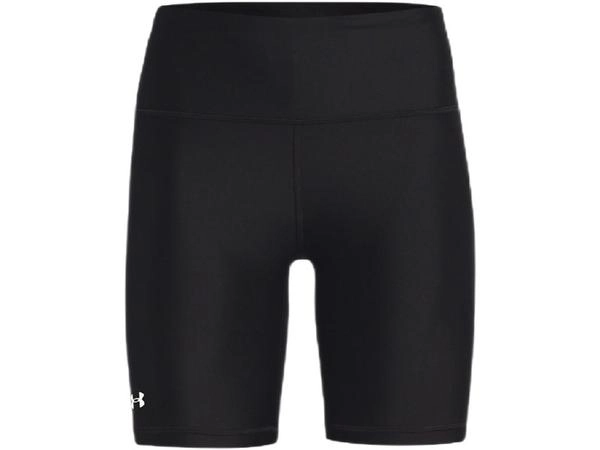 Under Armour ქალის ელასტიკი Tech Bike Short-BLK