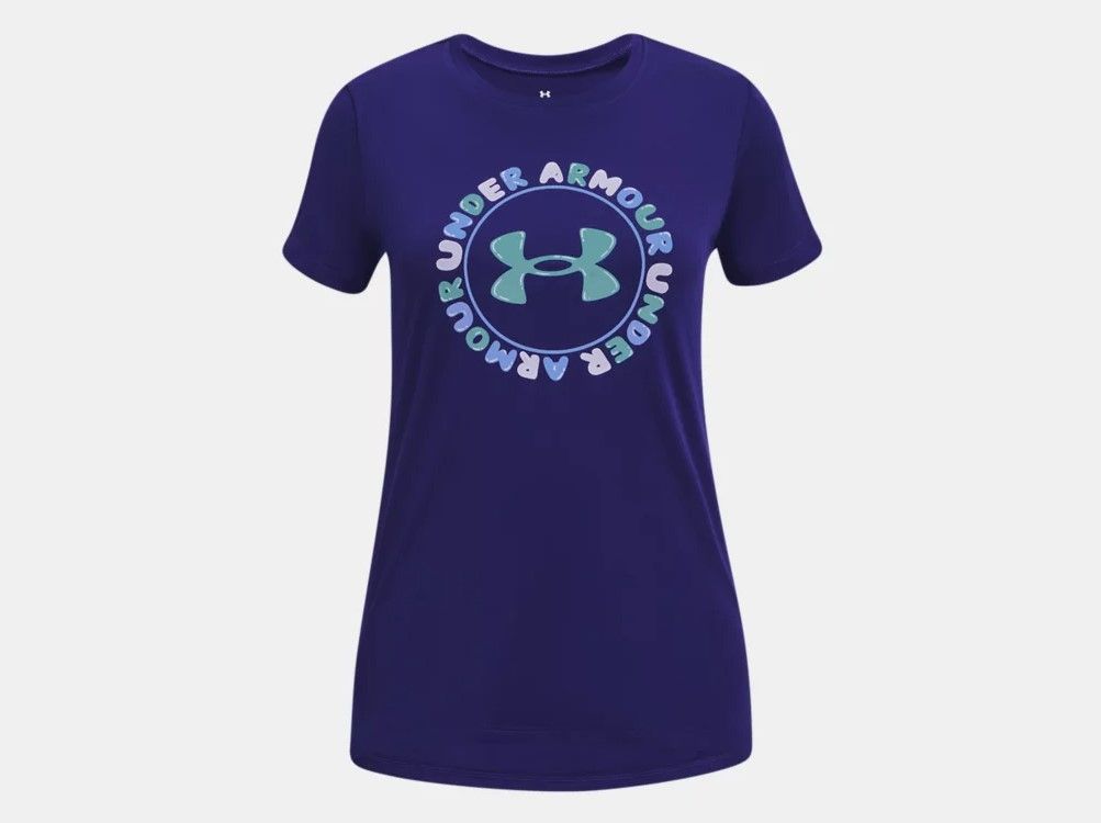 Under Armour ბავშვის მაისური UA Tech Wordmark SSC-BLU