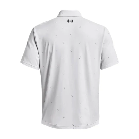 Under Armour მამაკაცის პოლო მაისური UA Playoff 3.0 Printed Polo-WHT