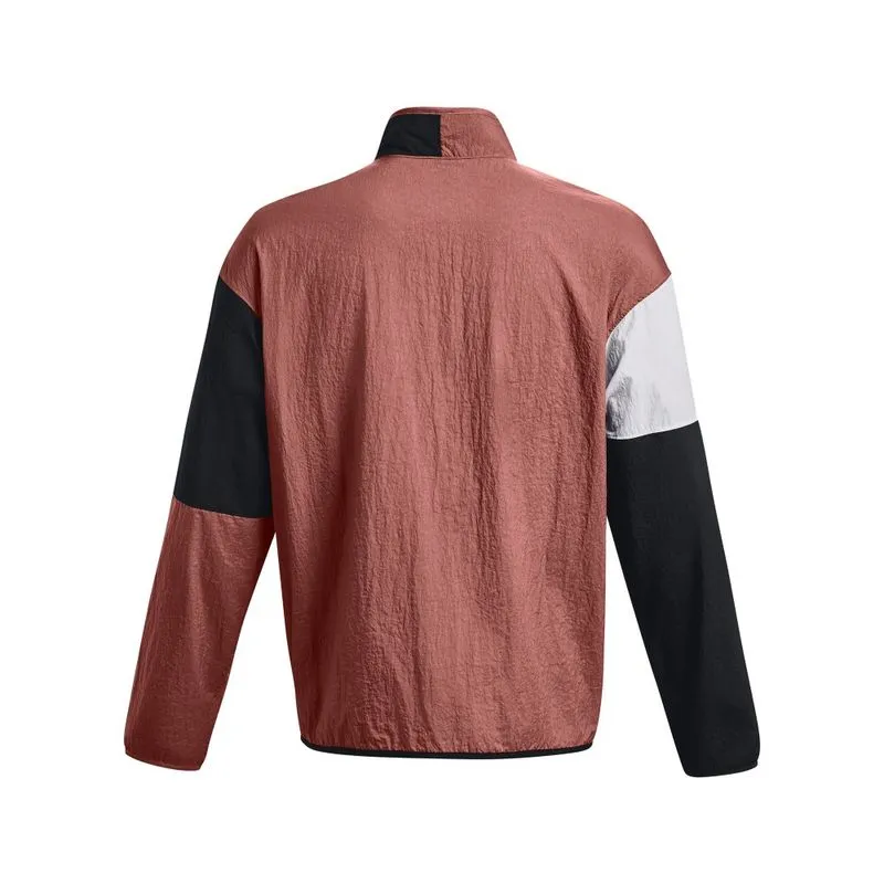 Under Armour მამაკაცის თხელი ქურთუკი Curry FZ Woven Jacket-RED