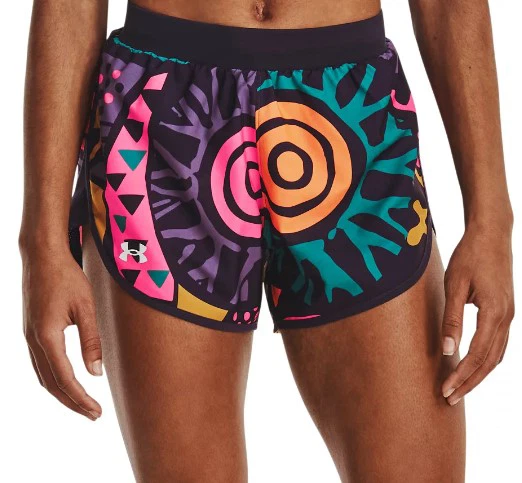 Under Armour ქალის სარბენი შორტი UA Run in Peace Short-PPL