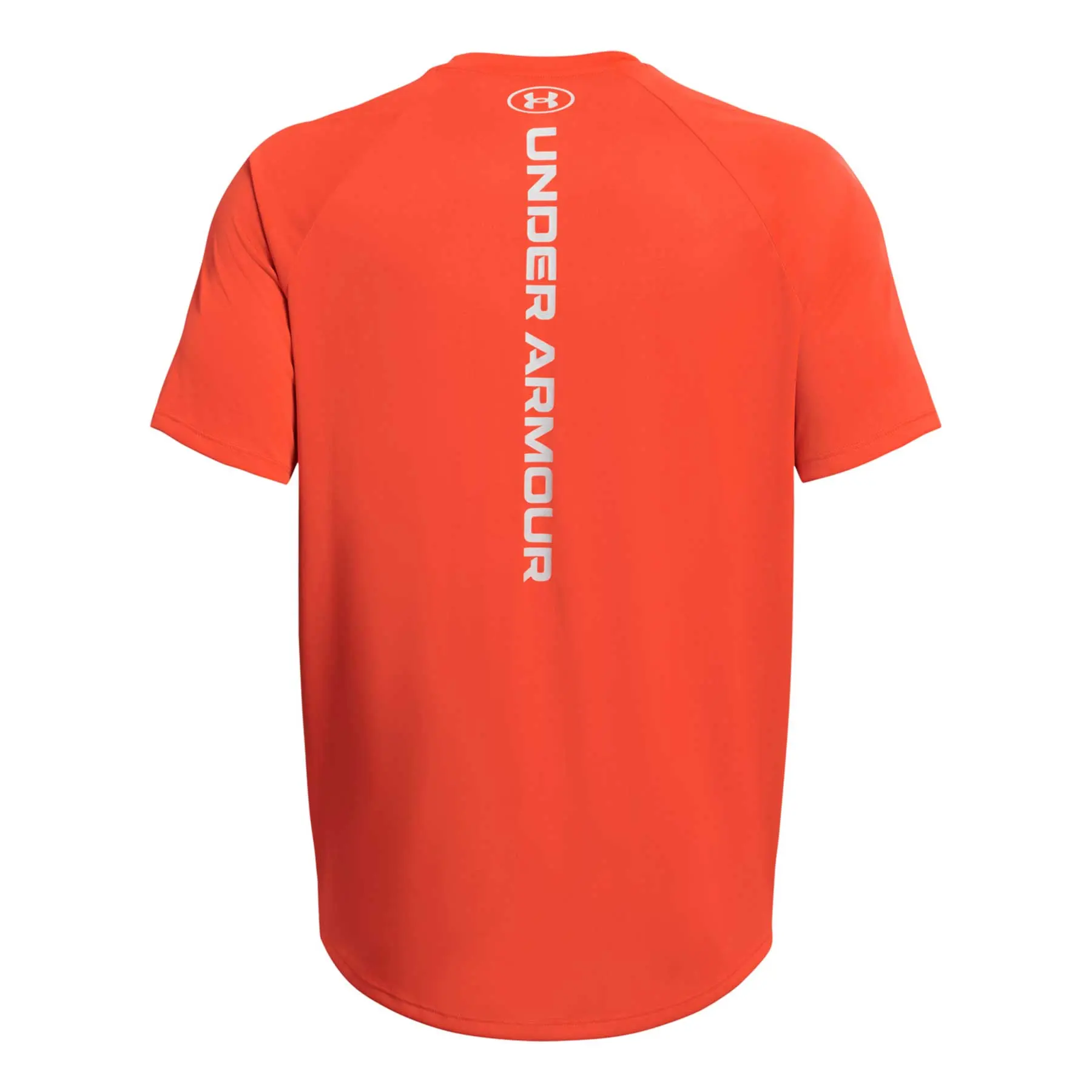 Under Armour მამაკაცის მოკლემკლავიანი მაისური UA Tech Reflective SS-ORG