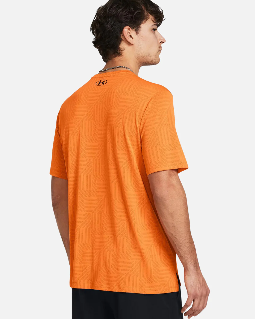 Under Armour მამაკაცის მოკლემკლავიანი მაისური UA Tech Vent Geotessa SS-ORG