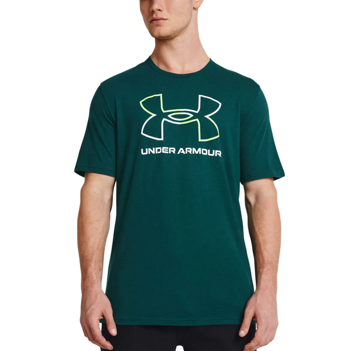 Under Armour მამაკაცის მოკლემკლავიანი მაისური UA GL FOUNDATION UPDATE SS-BLU