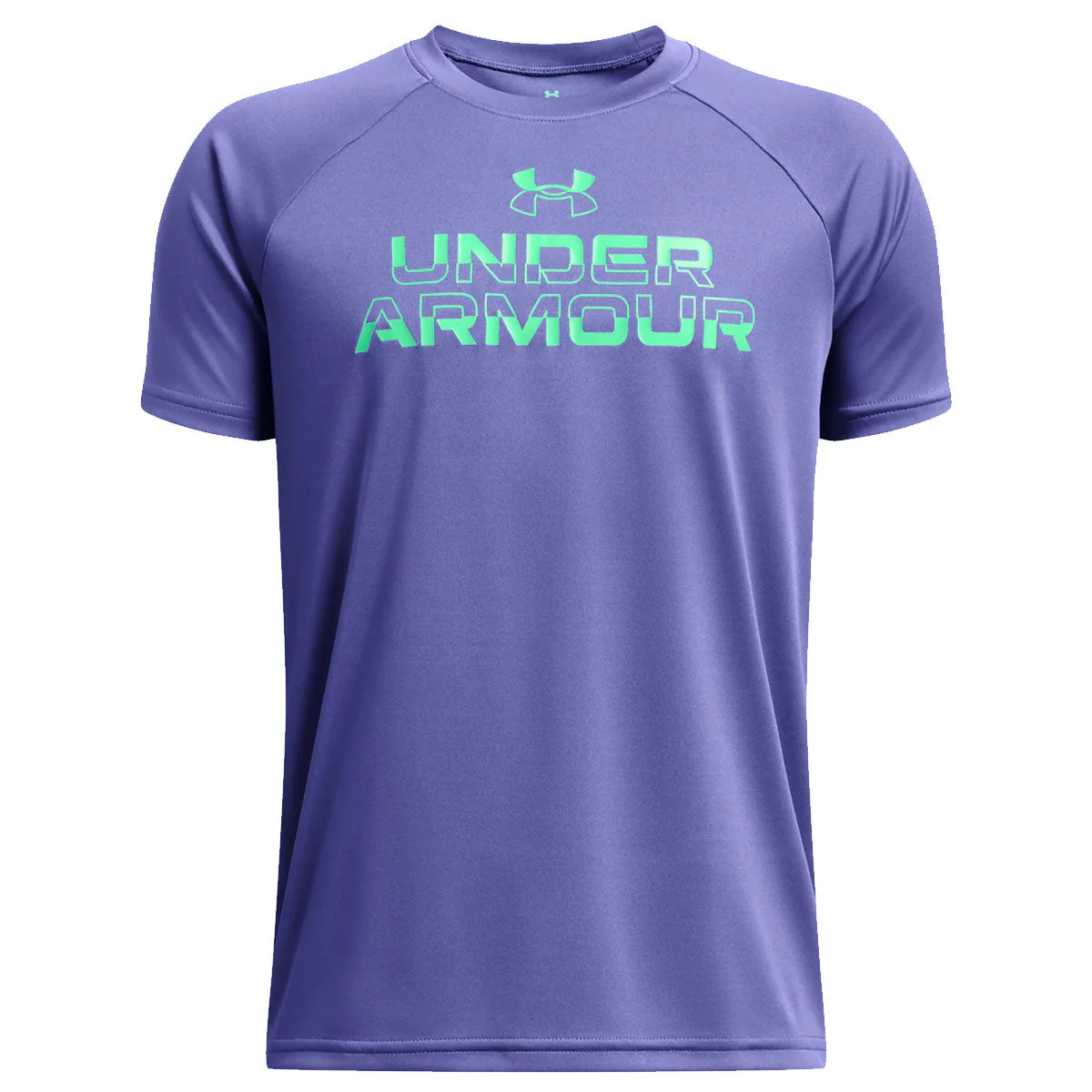 Under Armour ბავშვის მაისური UA Tech Split Wordmark SS-PPL