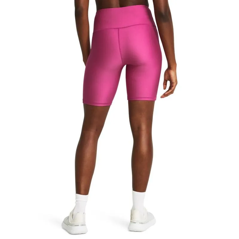 Under Armour ქალის ელასტიკი Tech Bike Short-PNK