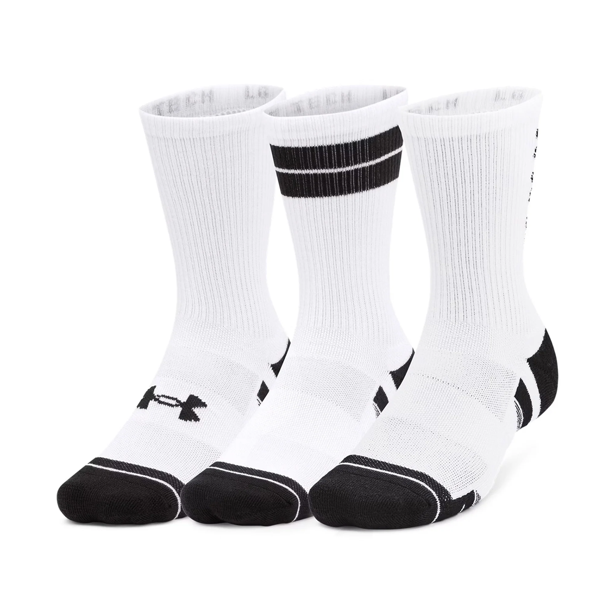 Under Armour მამაკაცის წინდა UA Perf Tech Nov 3pk Crew