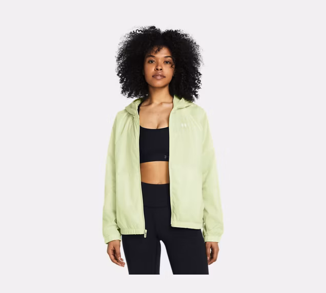 Under Armour ქალის თხელი ქურთუკი UA Rival Sport Windbreak Jkt