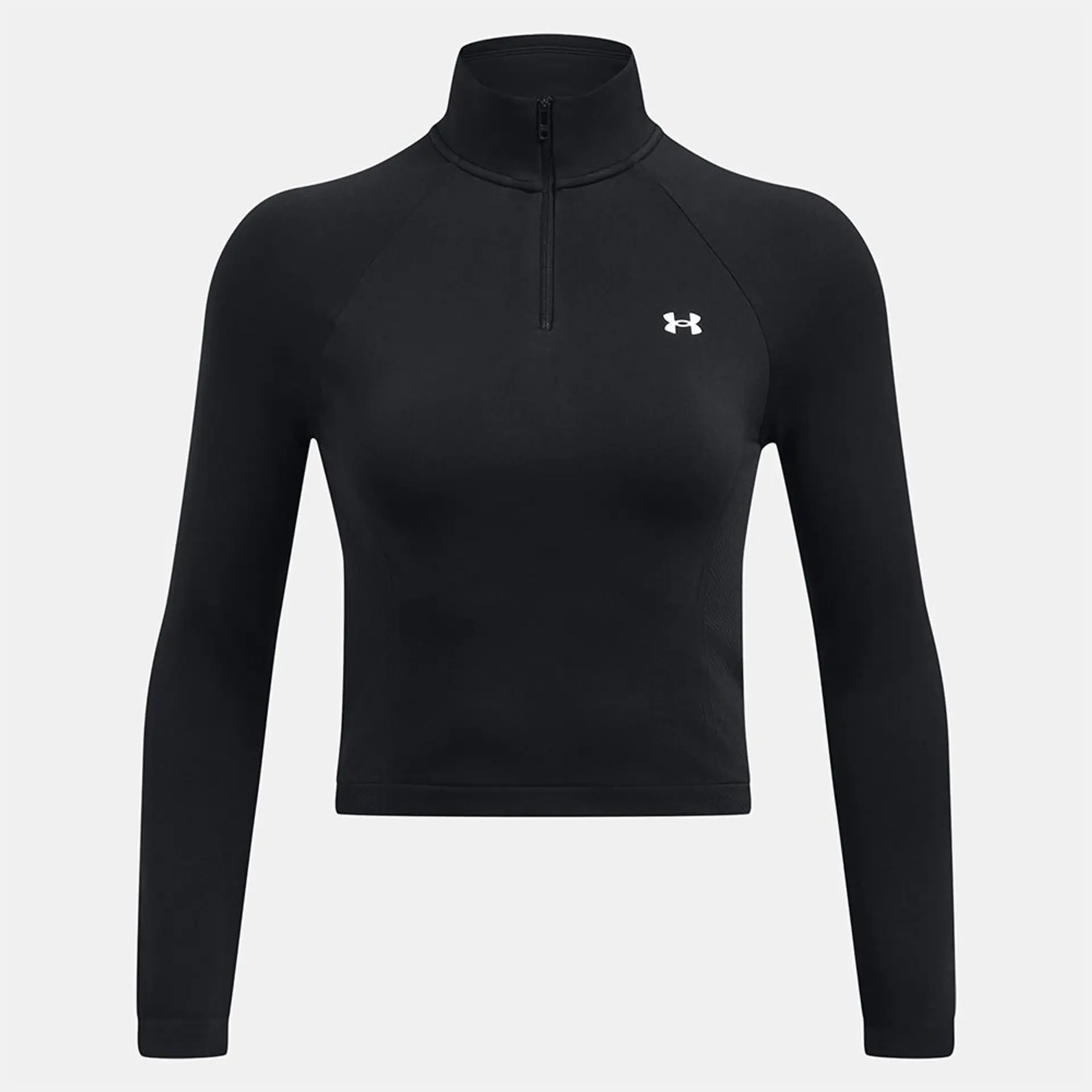 Under Armour ქალის გრძელმკლავიანი მაისური Vanish Seamless 1/4 Zip Crop