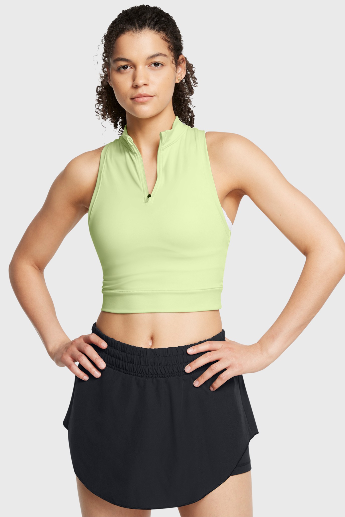 Under Armour ქალის უმკლავო მაისური UA Run Anywhere Crop Tank