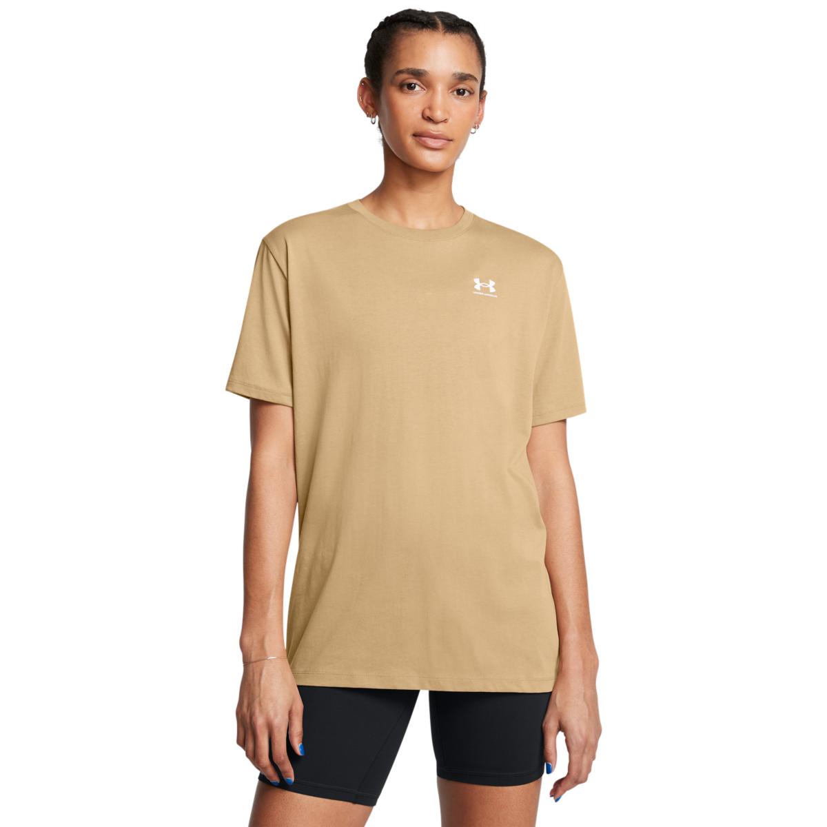 Under Armour ქალის მაისური UA W BFOS LOGO TEE SS