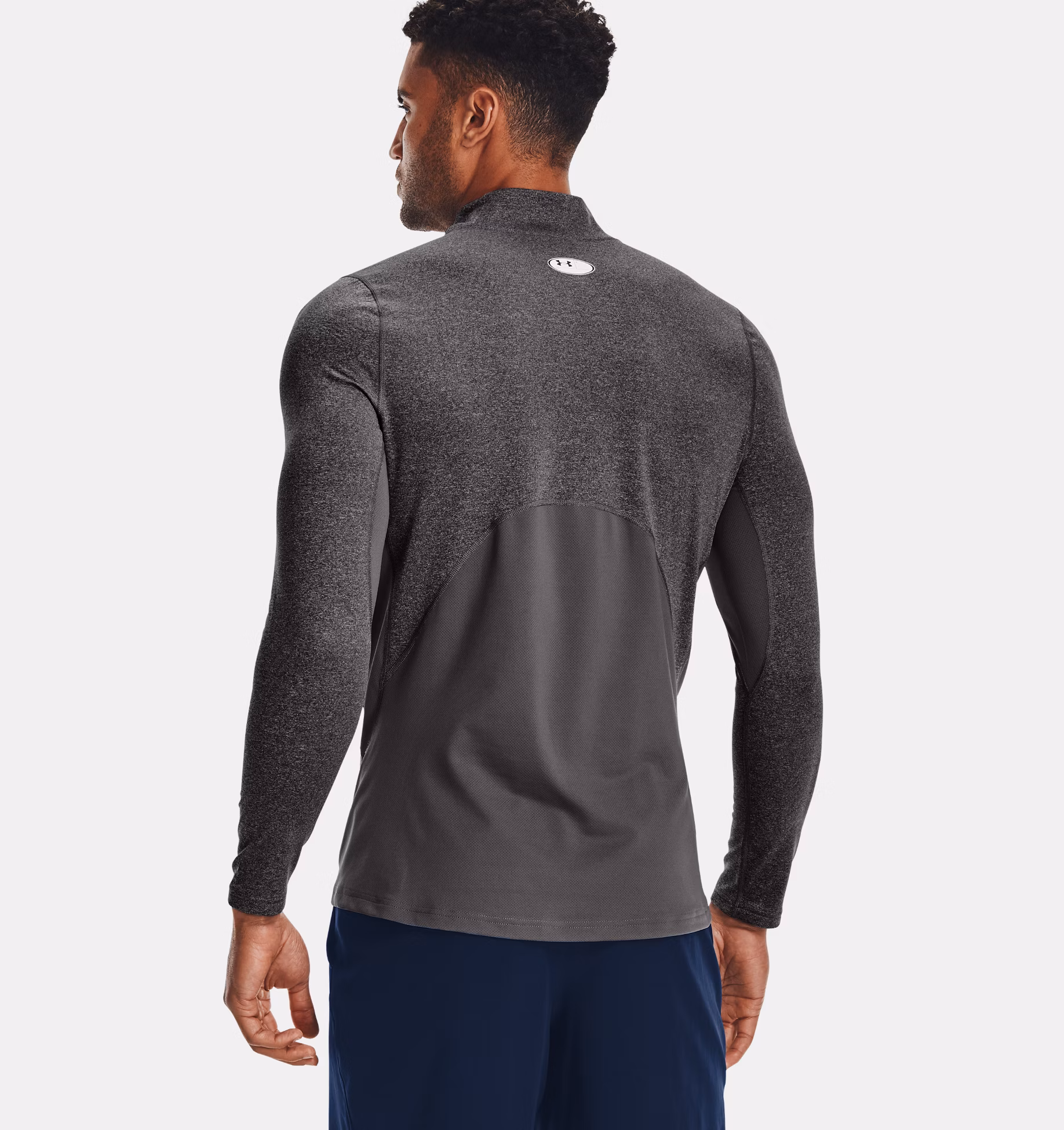 Under Armour მამაკაცის გრძელმკლავიანი მაისური UA CG Armour Fitted Mock