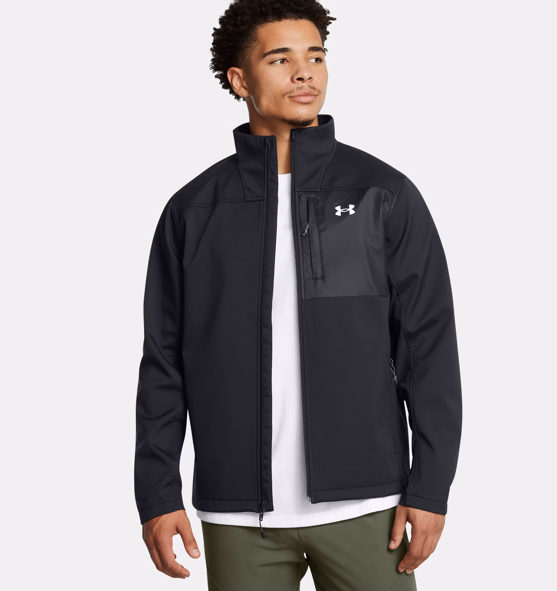 Under Armour მამაკაცის თხელი ქურთუკი M Shield Jacket